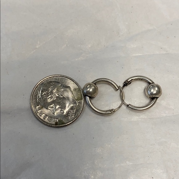 Sterling Silver Earrings - Picture 2 of 3